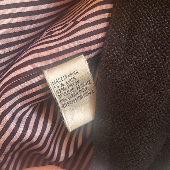 Nygard Collection linen blend blazer - Picture 4 of 4